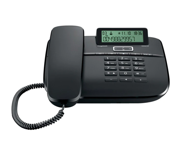 Gigaset DA610 Corded Phone - Black - Zoom Image 4