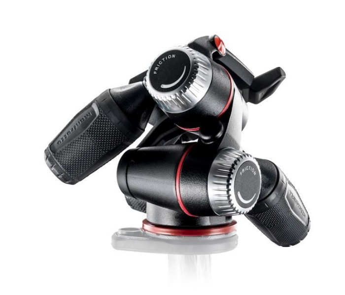 Manfrotto MHXPRO-3W 3-Way Tripod Head with Retractable Levers - Black - Zoom Image 4