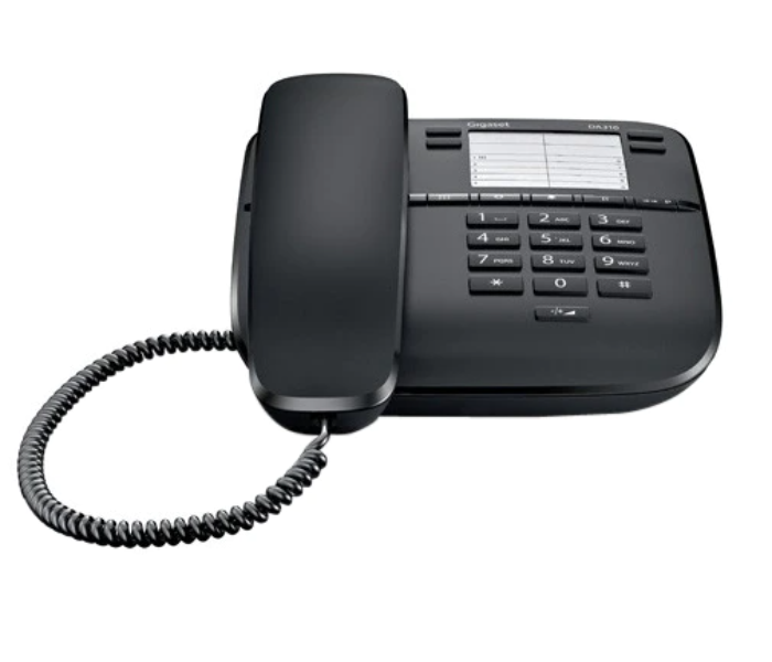 Gigaset DA310 Standard Corded Desk Phone - Black - Zoom Image 3