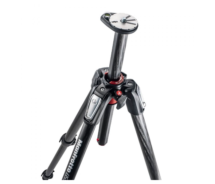 Manfrotto MT055CXPRO3 055 Carbon Fibre 3 Section Photo Tripod - Black - Zoom Image 3