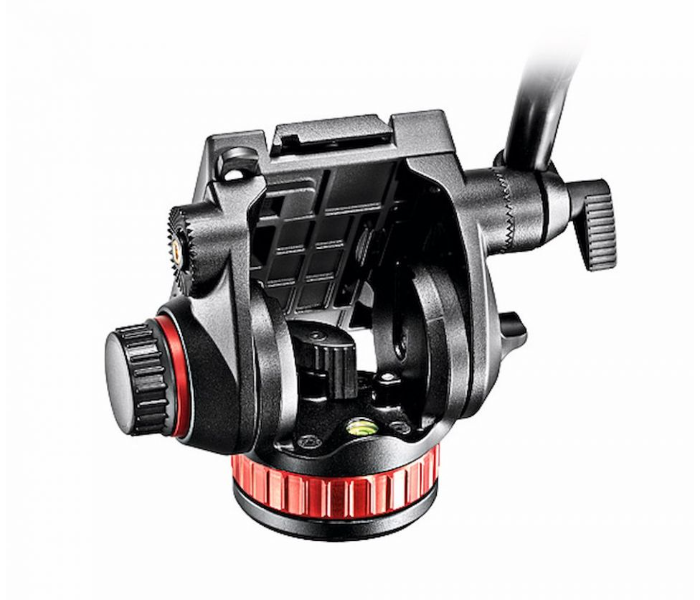 Manfrotto MVH502AH Fluid Video Head with Flat Base - Black - Zoom Image 2