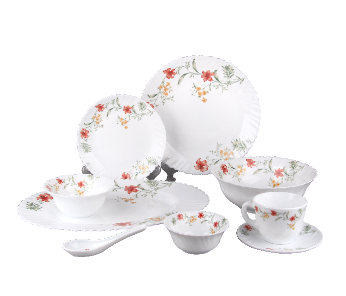 RYB JCHZ-2606 Opal Dinner Set 44 Pcs Design 2 Regular - Zoom Image