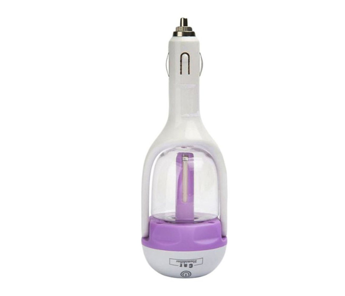 Nanum Car Air Freshner and Humidifier - White and Purple - Zoom Image