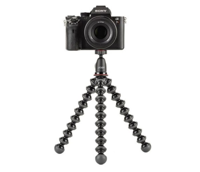 Joby JB01503-BWW GorillaPod 1K Kit Compact Tripod Plus Ball Head for Advanced Compact and Mirrorless Cameras - Black - Zoom Image 1