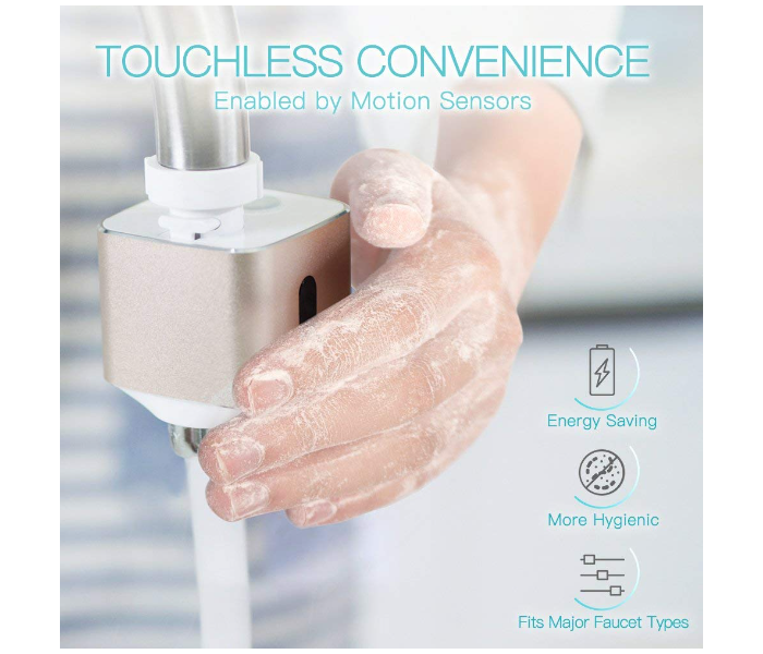 Techo KB Kitchen Automatic Faucet Motion Sensor Adapter - Rose Gold - Zoom Image 1