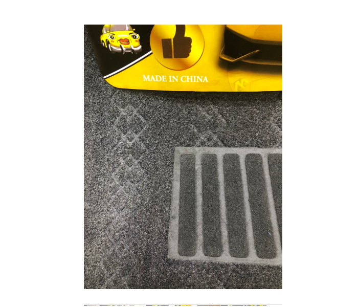 3XR 2 Piece Car Mat For Pickups And Sedan Cars - Grey - Zoom Image 1