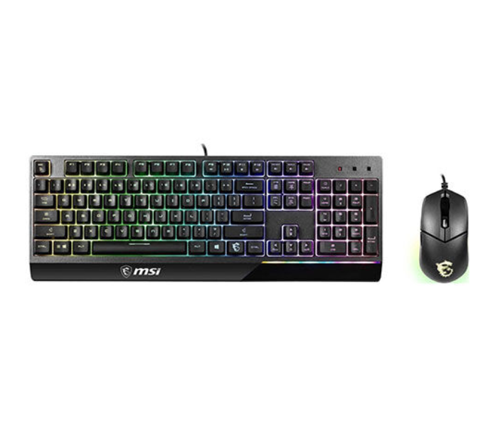 MSI Vigor GK30 Combo RGB Gaming Keyboard and Mouse - Zoom Image 1