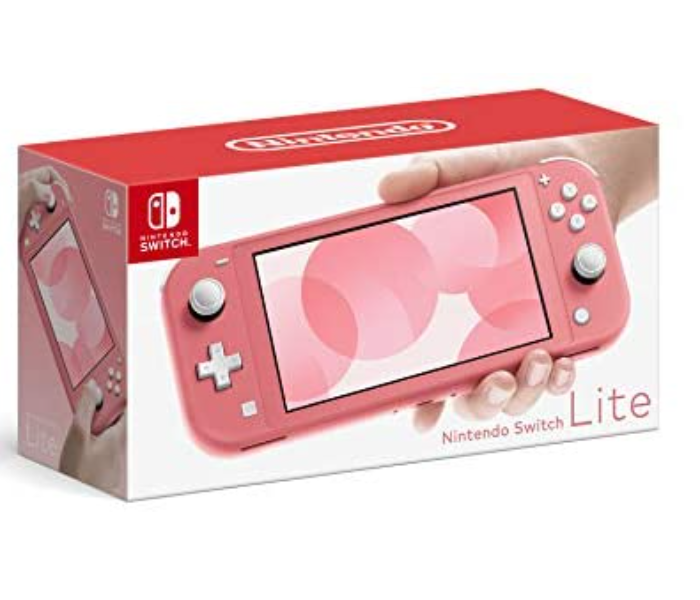 Nintendo Switch Lite Console Coral Switch - Pink - Zoom Image 3