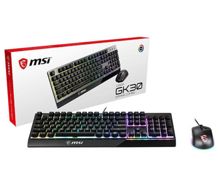 MSI Vigor GK30 Combo RGB Gaming Keyboard and Mouse - Zoom Image 4