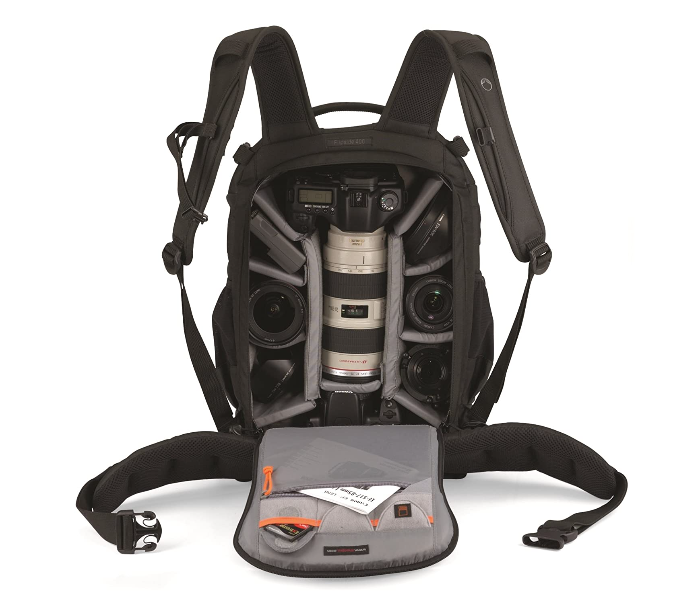 Lowepro LP35271 Flipside 400 AW Backpack - Black - Zoom Image 2