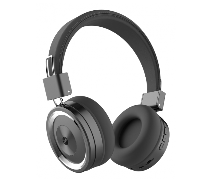 Microdigit MD331T Premium Wireless Stereo Headphone - Grey - Zoom Image 3