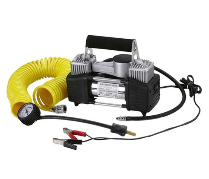 AGC 12V 2 Cylinder Tyre Air Compressor Inflator Pump - Zoom Image