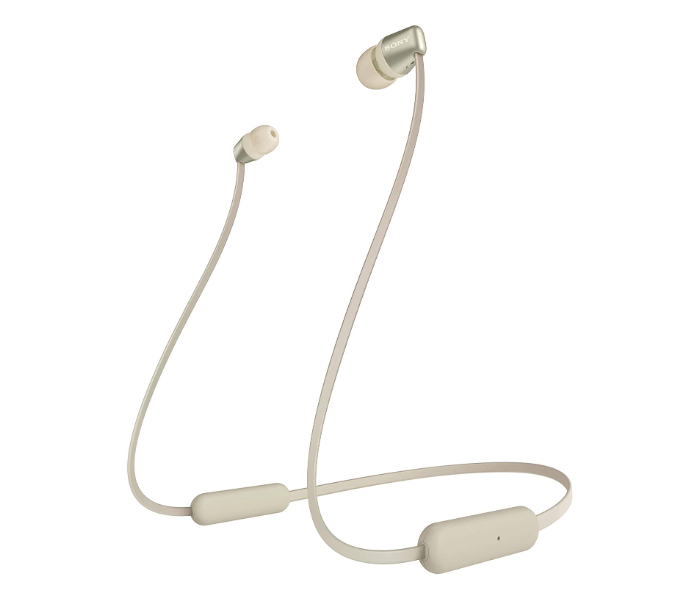 Sony WI-C310 Wireless In-Ear Headphones With Bluetooth Version 5.0 Headset With Mic For Phone Calls - Gold - Zoom Image 1