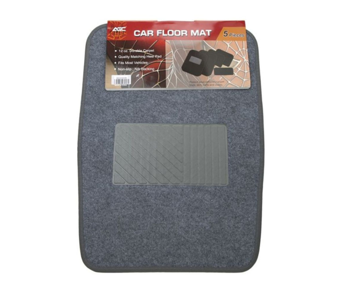 AGC 3-Piece Car Floor Mat Set - Grey - Zoom Image