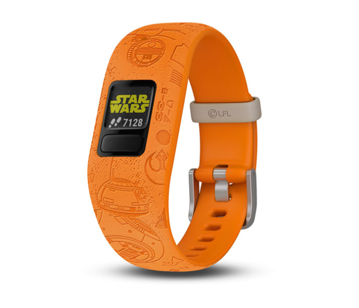 Garmin 010-01909-1A Vivofit Jr2 Adjustable Light Side Star Wars Smart Watch - Orange - Zoom Image 4