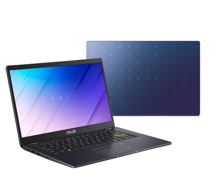 Asus E410MA-BV003TS 4GB RAM 64GB EMMC 14 Inch Light Weight NanoEdge Screen Display Intel Celeron N4020 Processor Integrated On-Board Graphics Windows 10 Home - Blue - Zoom Image 4