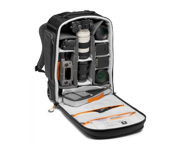 Lowepro LP37272 Pro Trekker RLX 450 AW II Roller Backpack - Black and Grey - Zoom Image 5