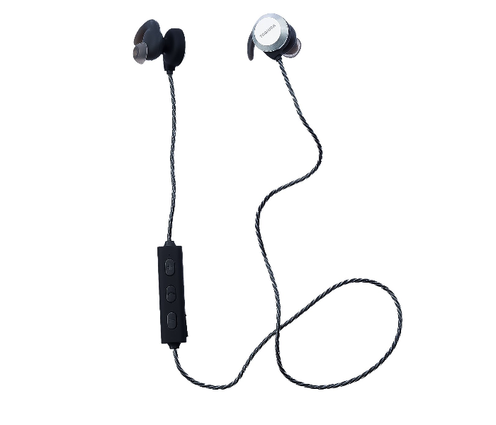 Toshiba RZE-BT300E Wireless Sports Stereo Earphone - Black - Zoom Image 1