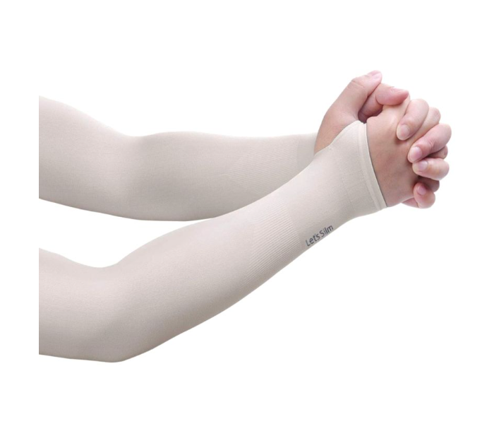 Noctua 68cm Pair of Protective Arm Sleeve - Beige  - Zoom Image 2