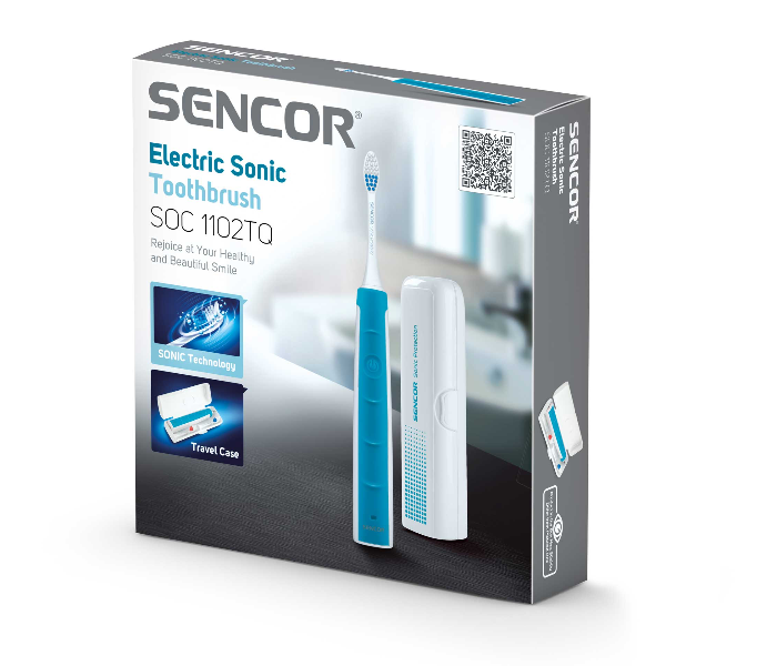 Sencor SOC 1102TQ Electric Sonic Toothbrush - Blue - Zoom Image 4