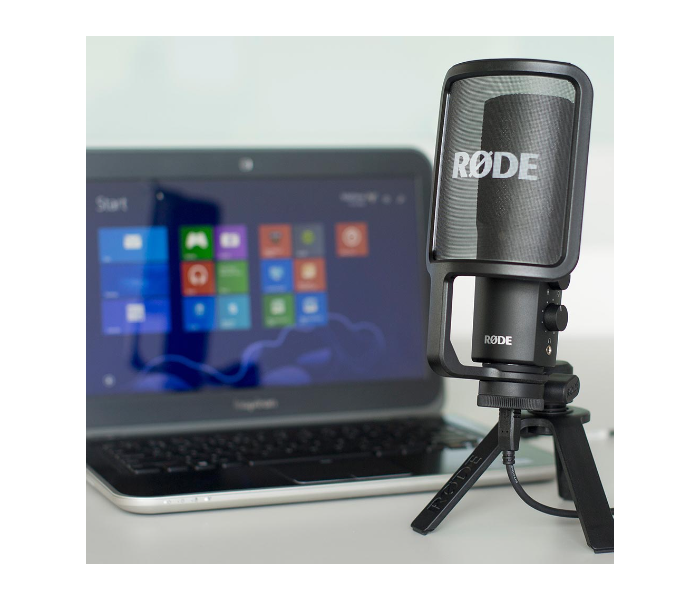 Rode NT-USB Versatile Studio-Quality USB Microphone - Black - Zoom Image 3