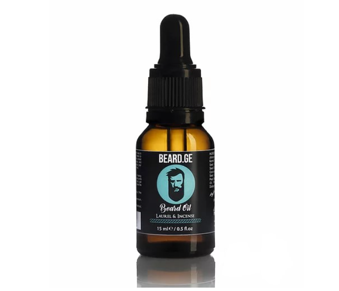 Beard.Ge 15ml Beard Oil Laurel and Incense - Zoom Image 1