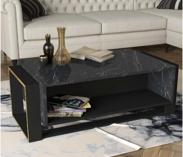 Bianco 1 Carton Coffee Table - Black - Zoom Image 5