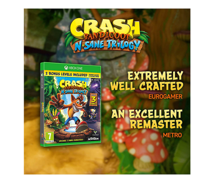 Crash Bandicoot N Sane Trilogy Game for Xbox One - Zoom Image 2