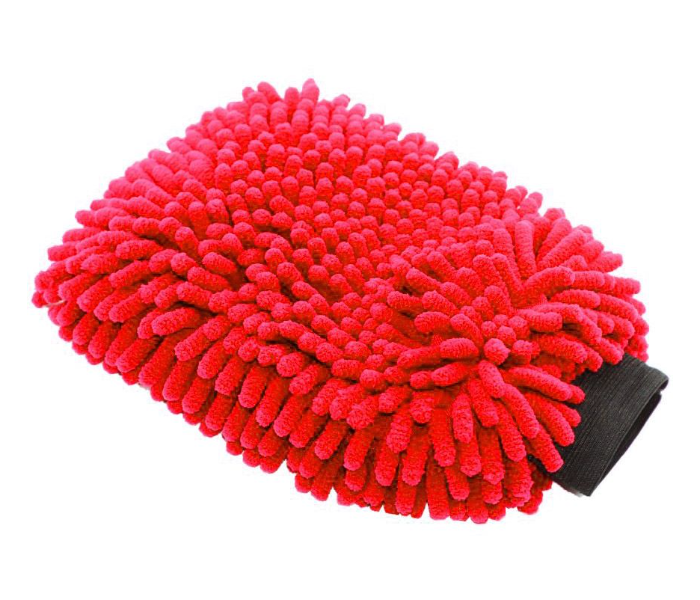 Wash Mitt Glove - Red - Zoom Image 1