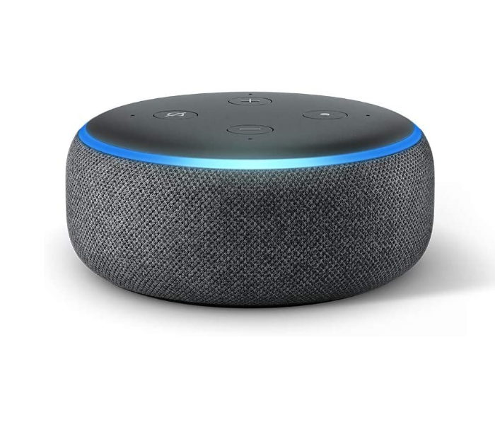 Alexa Echo Dot 3rd Generation Smart Speaker - Charcoal - Zoom Image 1