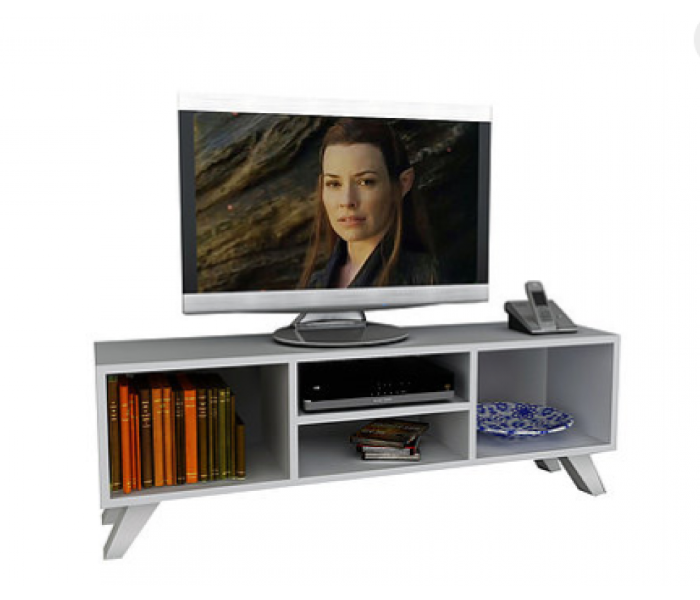 Yaren 1 Carton TV Table - White - Zoom Image 3