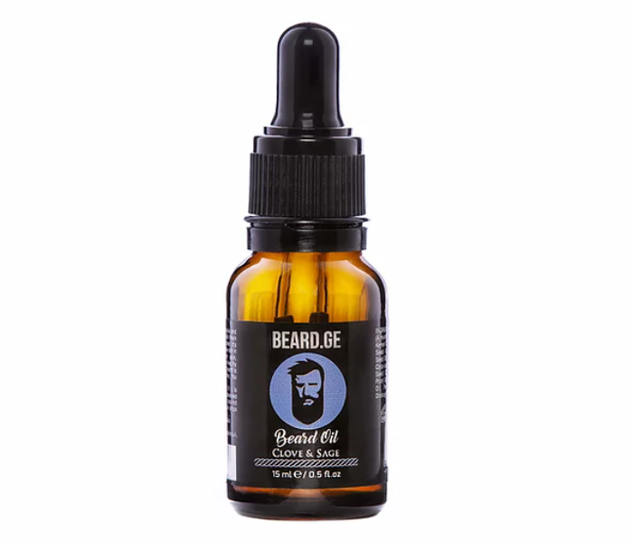 Beard.Ge 15ml Beard Oil Clove and Sage - Zoom Image