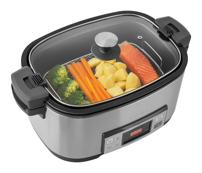 Sencor SPR 5500SS 6 Litre Slow Cooker - Stainless Steel - Zoom Image 4