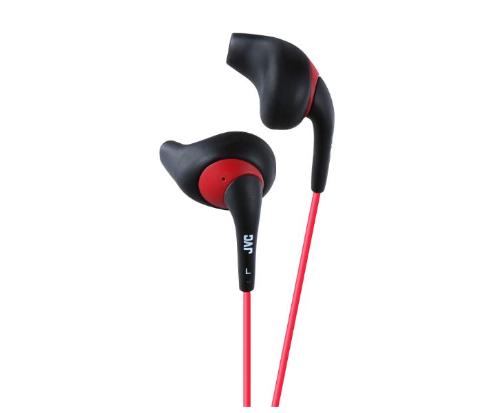 JVC HAEN10BK Gumy in Ear Earbud Headphones- Black - Zoom Image 1