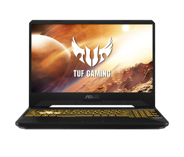 Asus TUF Gaming FX505DT-BQ045T 15.6 inch Full HD AMD R7 3750H 2.3 GHz 16GB RAM 512GB SSD Wireless NVIDIA Graphics 4GB GTX1650 Windows 10 Home Gaming Laptop - Black - Zoom Image 1