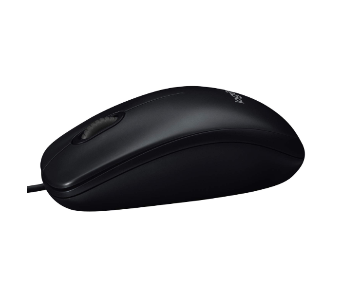 Logitech M90 1000 Dpi Optical Tracking Wired USB Mouse - Black - Zoom Image 3