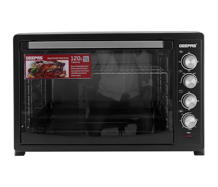 Geepas GO4461 120L Multi Function Oven with Rotisserie - Black - Zoom Image 2