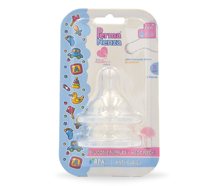 Permanenza PRHSS Wide Strengthen Silicone Nipple - Large - Zoom Image