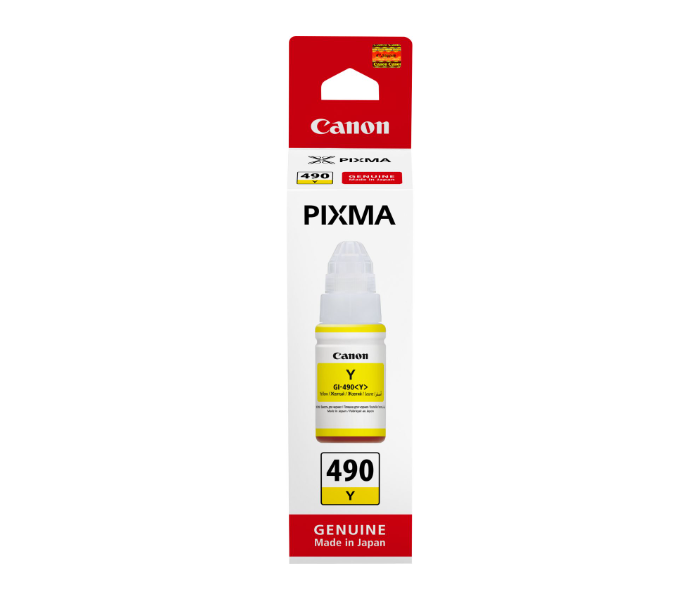 Canon GI-490 Ink Bottle - Yellow - Zoom Image 2