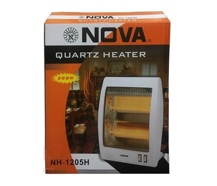 Nova NH-1205 800 Watts Room Heater - White - Zoom Image 2