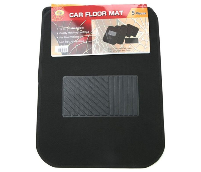 AGC 5-Piece Car Mat Set - Black - Zoom Image