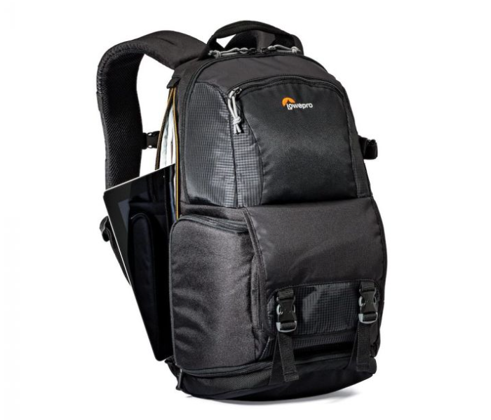 Lowepro BP 250 AW III Fastpack Mirrorless DSLR Camera Backpack with QuickDoor Access and 13 Inch Laptop Compart - Grey - Zoom Image 4