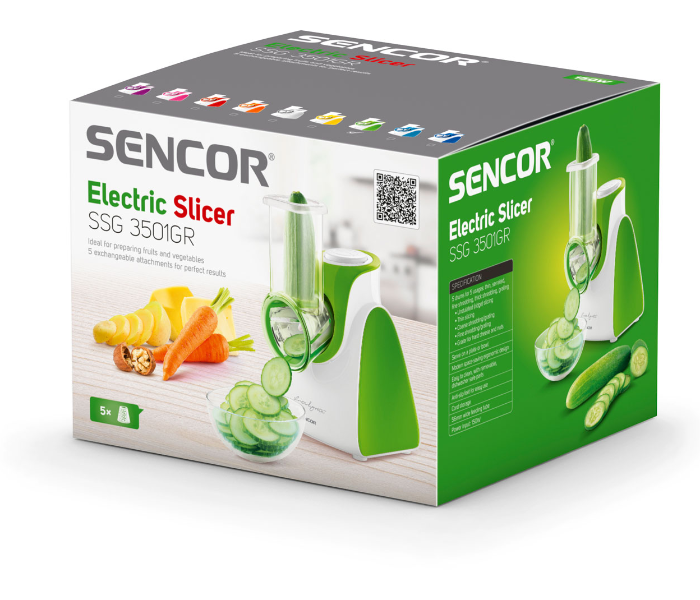 Sencor SSG 3501GR 150 Watts Electric Grater - Green - Zoom Image 4