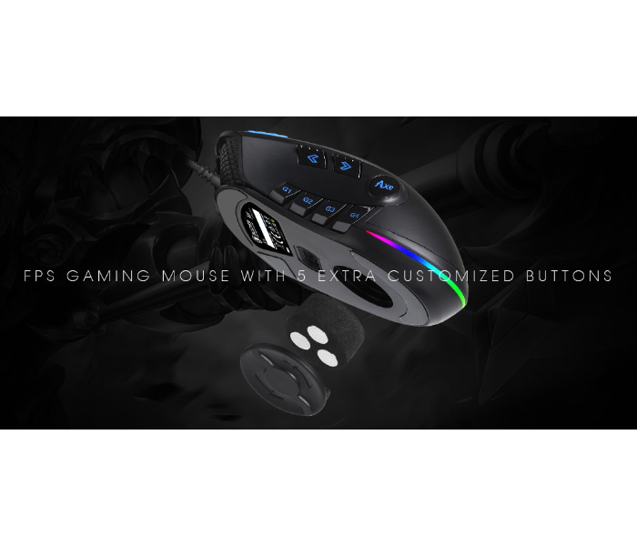 Sades Axe Gaming Mouse - Zoom Image 2