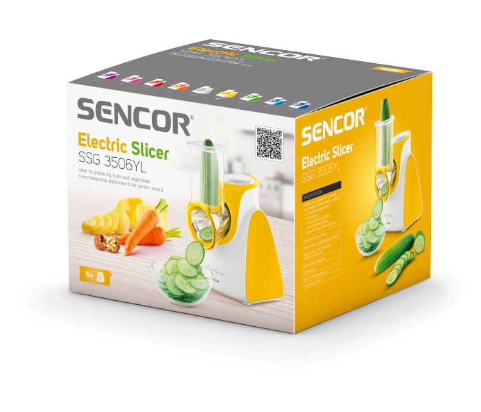 Sencor SSG 3506YL 150 Watts Electric Grater - Yellow - Zoom Image 4