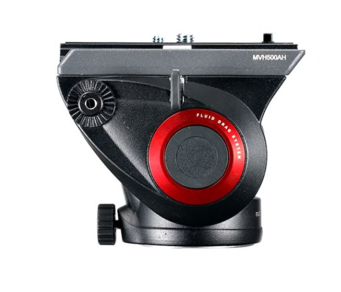 Manfrotto MVH500AH Fluid Video Head with Flat Base - Black - Zoom Image 3