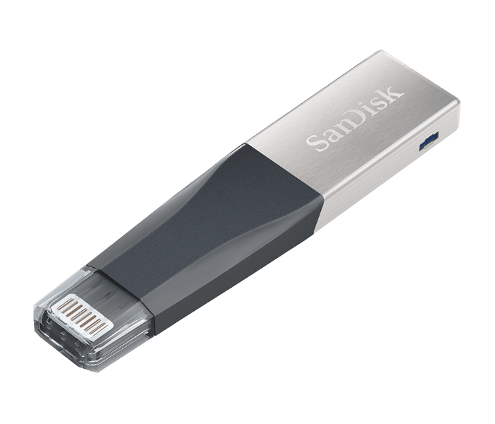 Sandisk SDIX40N-64G-GN6NE 64GB iXpand Mini Flash Drive for iPhone  - Zoom Image 1