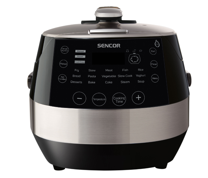 Sencor SPR4000BK 1100W Electric Pressure Cooker - Black (Duplicate) - Zoom Image 2