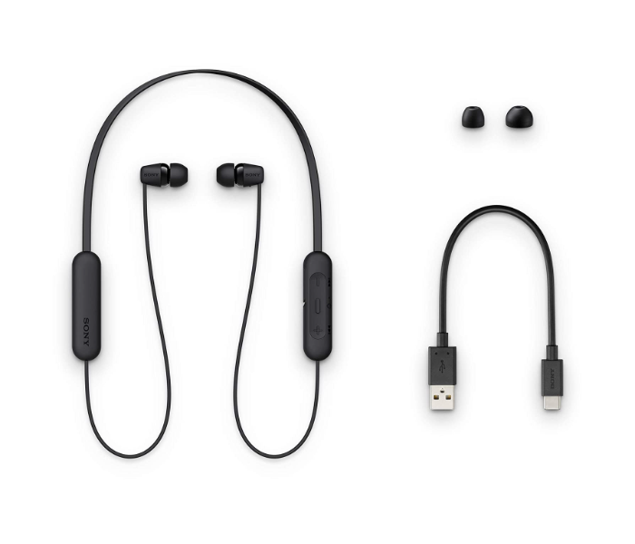 Sony WI-C200 Wireless In-Ear Headphones - Black - Zoom Image 5