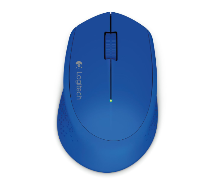 Logitech M280 Wireless Optical Mouse - Blue - Zoom Image 1